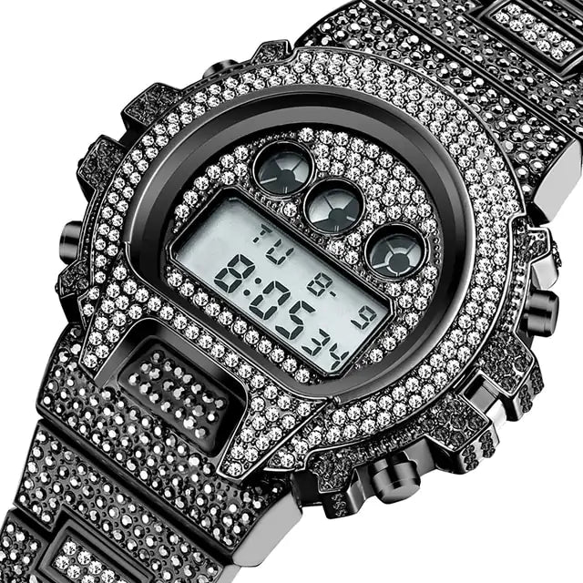 Elegant Diamond Quartz Timepieces