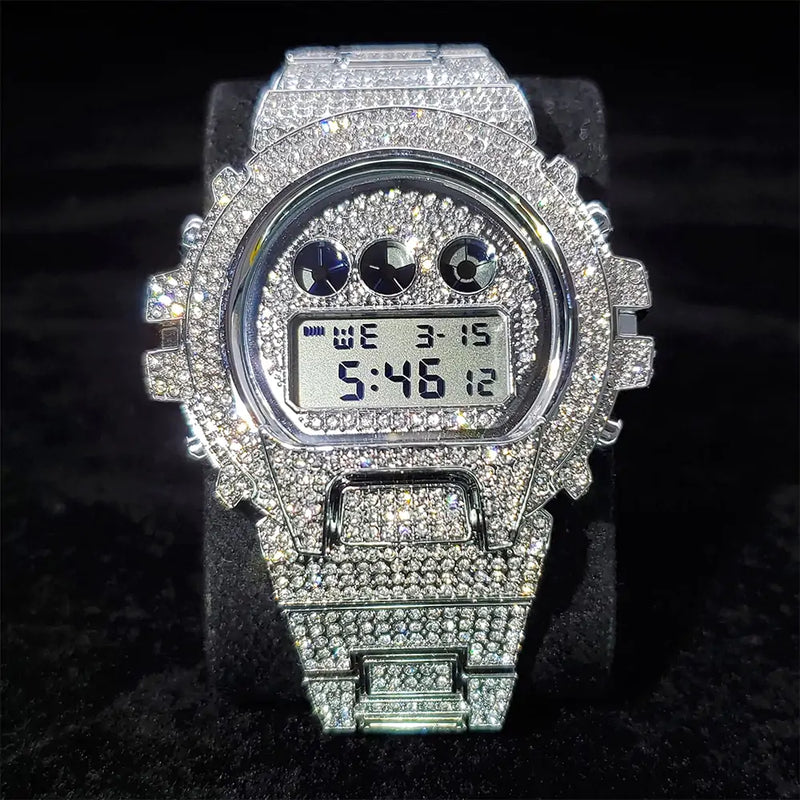 Elegant Diamond Quartz Timepieces