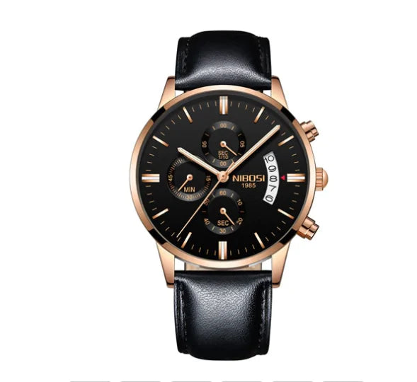 Men's Luxe Gold Timepiece