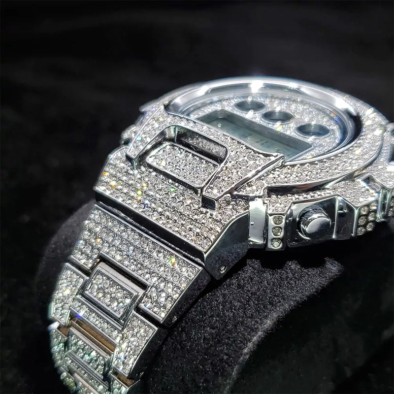 Elegant Diamond Quartz Timepieces